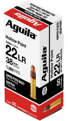 Ammunition Aguila Ammunition ZPAP M70 22LR AGU SUPER EXTRA 22LR 38GR COPPER HP 2000RD • Model: ZPAP M70